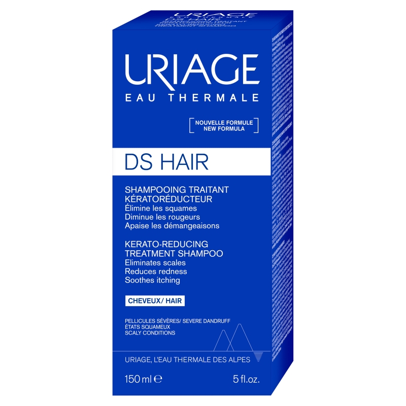 Uriage DS Hair, szampon keratoregulujący, 150 ml