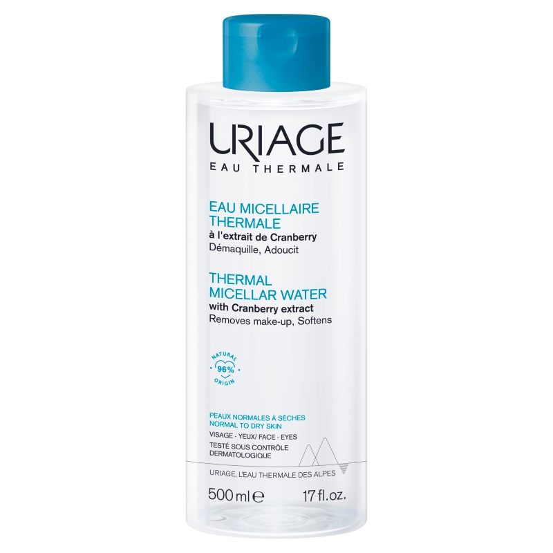 Uriage Eau Thermale , woda micelarna termalna, z ekstraktem z żurawiny 500 ml KRÓTKA DATA 30.06.2025