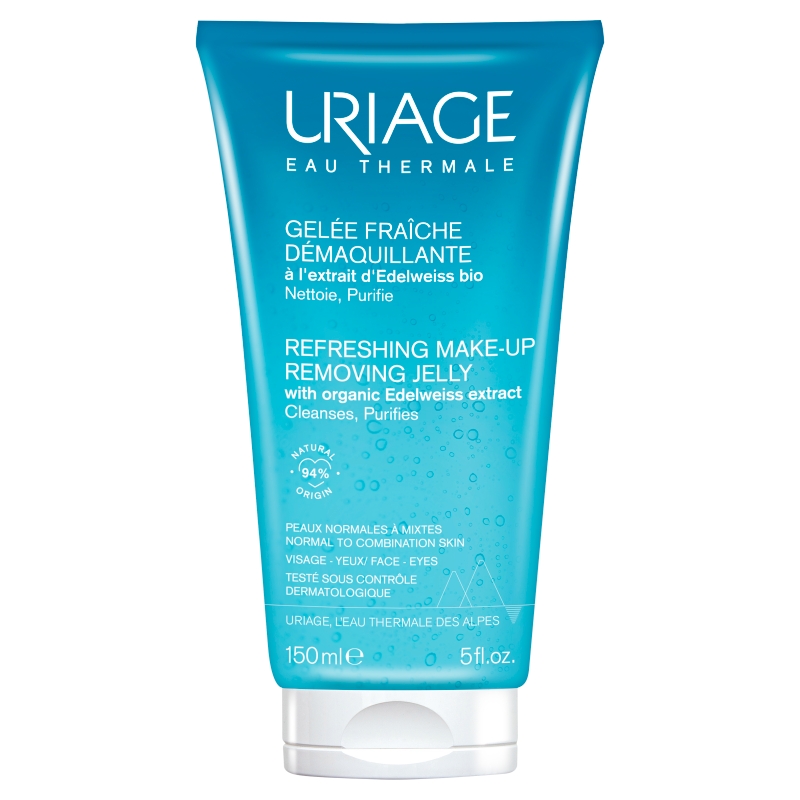 Uriage Żel do demakijażu, o działaniu odświeżającym, 150 ml