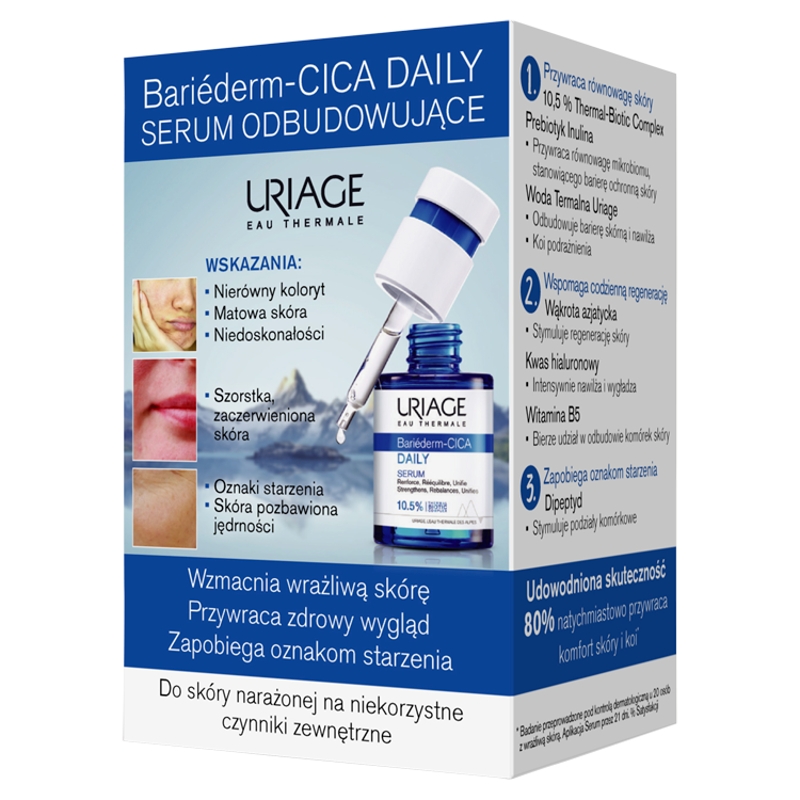 URIAGE Bariderm-Cica Daily , serum odbudowujące, 30 ml
