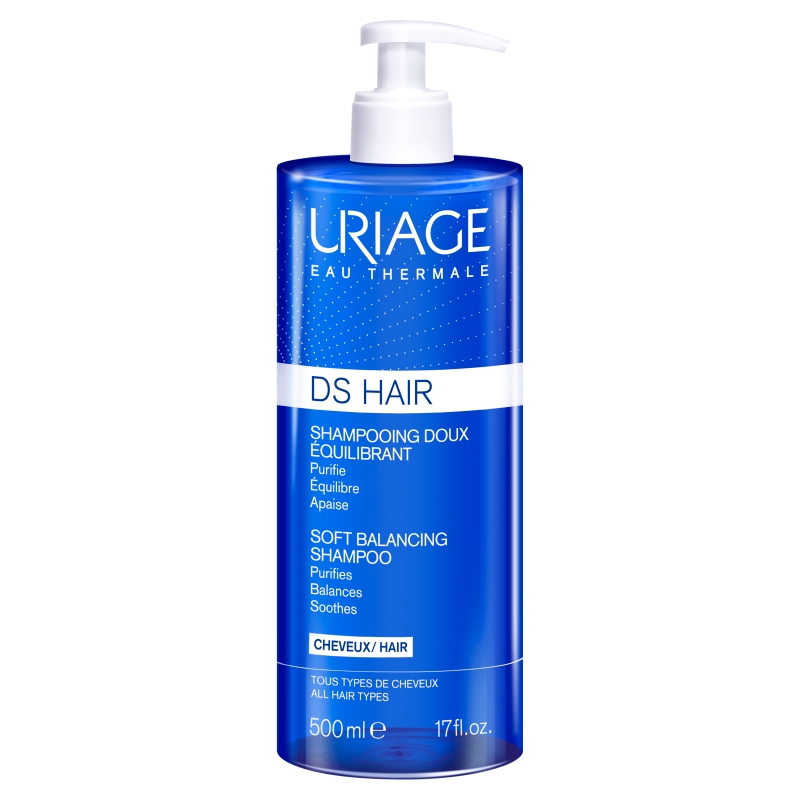 URIAGE DS Hair , szampon delikatny regulujący, 500 ml
