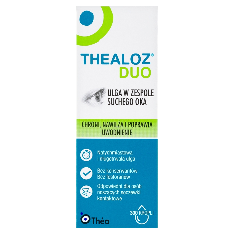 Thealoz Duo , krople na objawy zespołu suchego oka, 10 ml