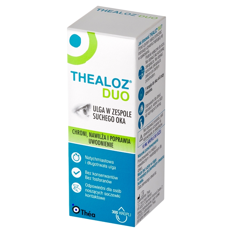 Thealoz Duo , krople na objawy zespołu suchego oka, 10 ml