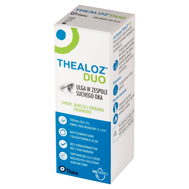 Thealoz Duo , krople na objawy zespołu suchego oka, 10 ml