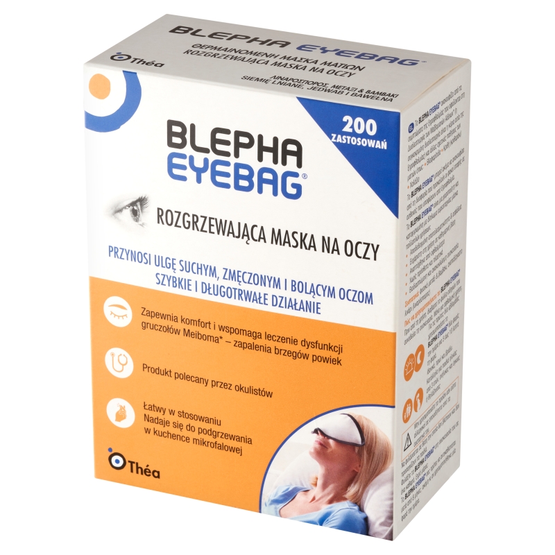 Blepha Eyebag, rozgrzewająca maska na oczy, 1 szt.