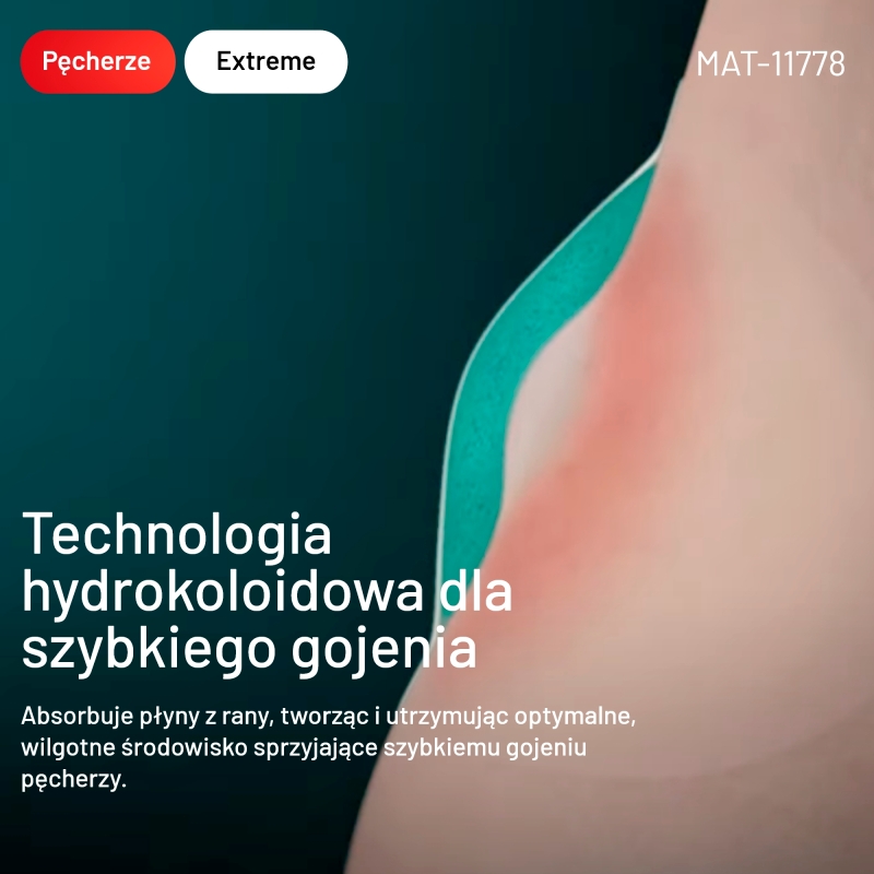 COMPEED Plastry na pęcherze na piętach, rozmiar średni, 5 szt.