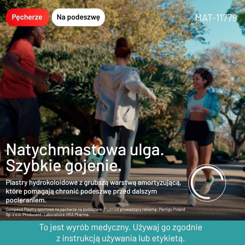 COMPEED Plastry Sportowe , na pęcherze, 5 szt.