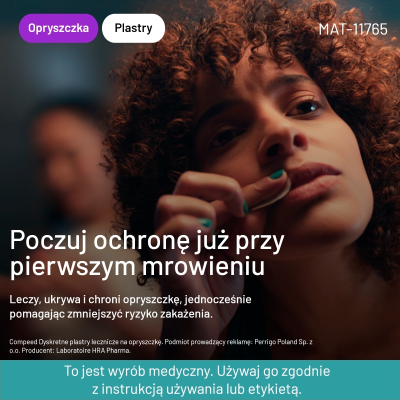 Compeed Dyskretny Plaster Leczniczy, na opryszczkę, 15 szt.
