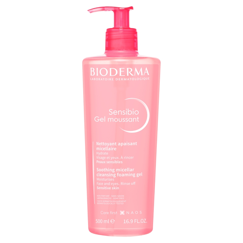 Bioderma Sensibio Gel Moussant, żel, 500 ml