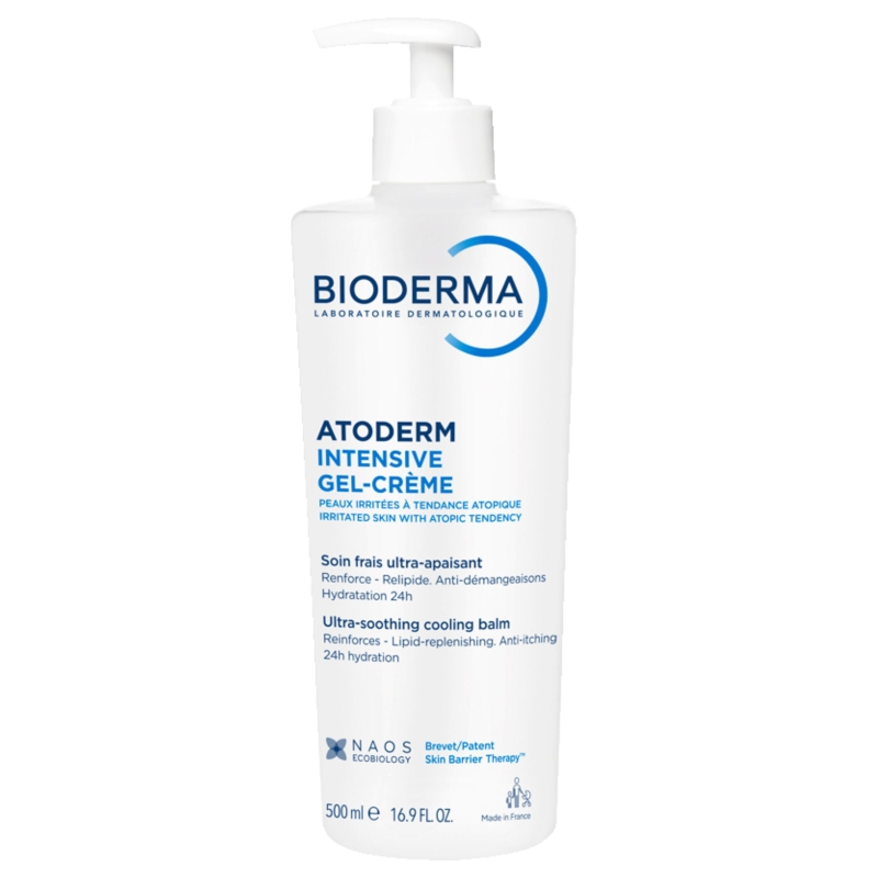 Bioderma Atoderm Intensive Gel-Creme, żel-krem przeciwświądowy, 500 ml