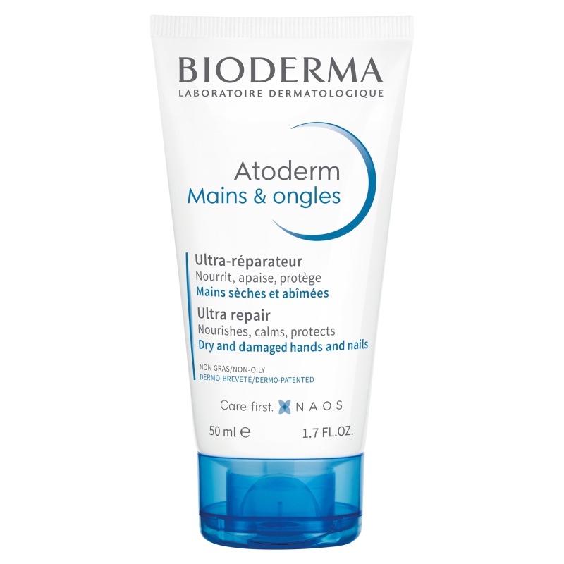 Bioderma Atoderm Mains&Ongles rem do rąk, 50 ml