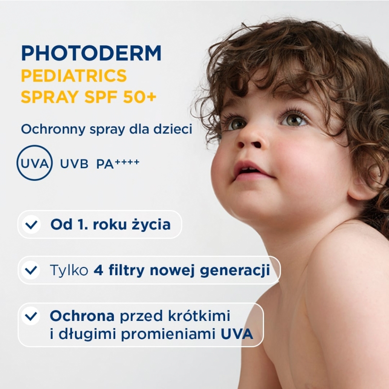 Bioderma Photoderm PEDIATRICS,  spray dla dzieci, SPF 50 +, 200 ml