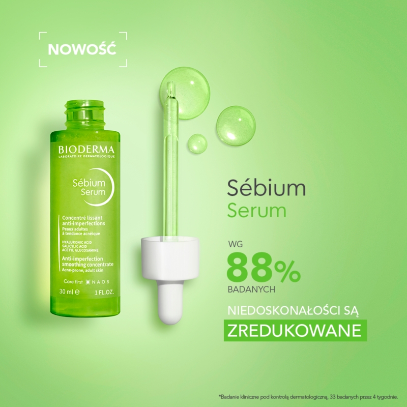 Bioderma Sebium, serum, 30 ml