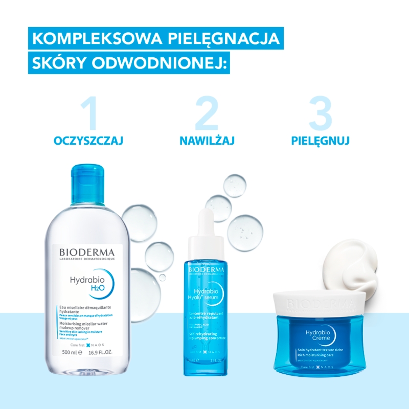 Bioderma Hydrabio Hyalu+ Serum, serum nawilżające, 30 ml