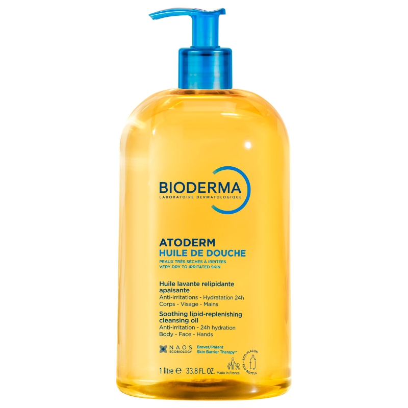 Bioderma Atoderm Huile De Douche olejek do kąpieli, 1 litr