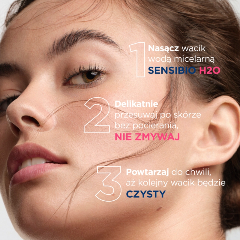 Bioderma Sensibio H2O, woda micelarna, 500 ml