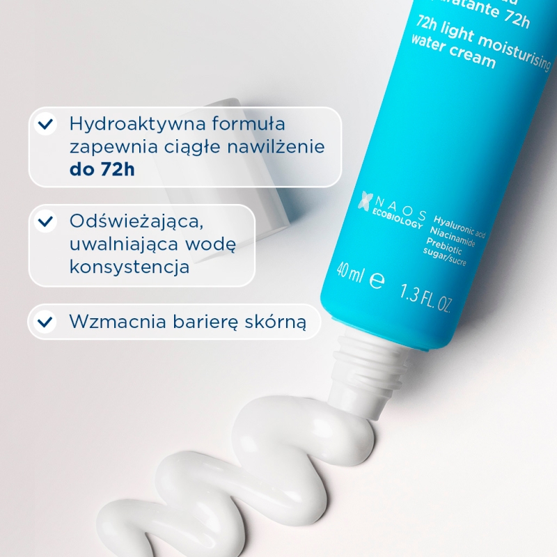 Bioderma Hydrabio Legere, lekki krem nawilżający, 40 ml