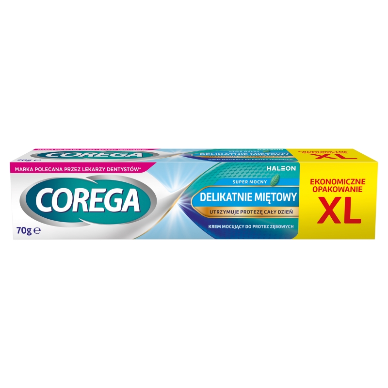 Corega Extra Strong, krem mocujący do protez bez cynku, 70 g