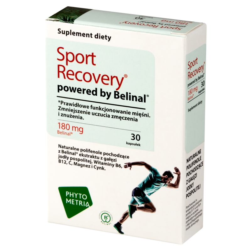 Sport Recovery, kapsułki ze składnikami wspomagającymi funkcjonowanie mięśni, 30 szt.