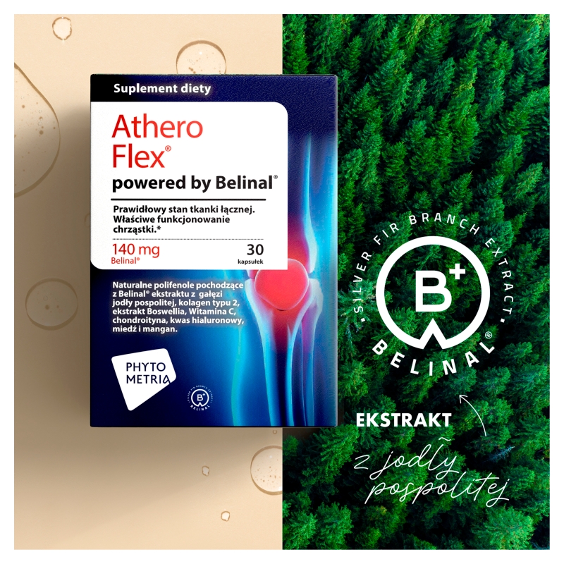 Athero Flex, kapsułki ze składnikami wspomagającymi tkanki łączne, 30 szt.