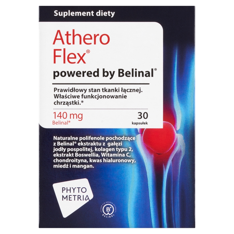 Athero Flex, kapsułki ze składnikami wspomagającymi tkanki łączne, 30 szt.