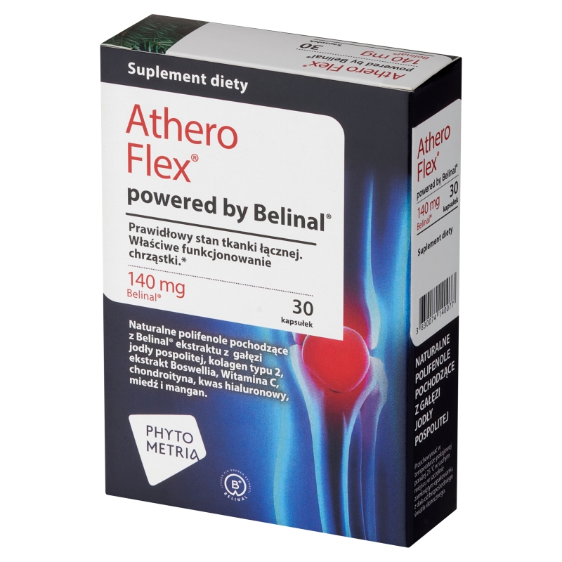 Athero Flex, kapsułki ze składnikami wspomagającymi tkanki łączne, 30 szt.