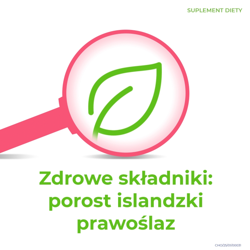 Lizak Cholinex, o smaku malinowym dla dzieci, 1 szt.