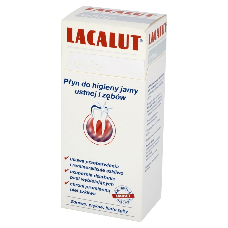 Lacalut White, płyn do płukania jamy ustnej, 300 ml
