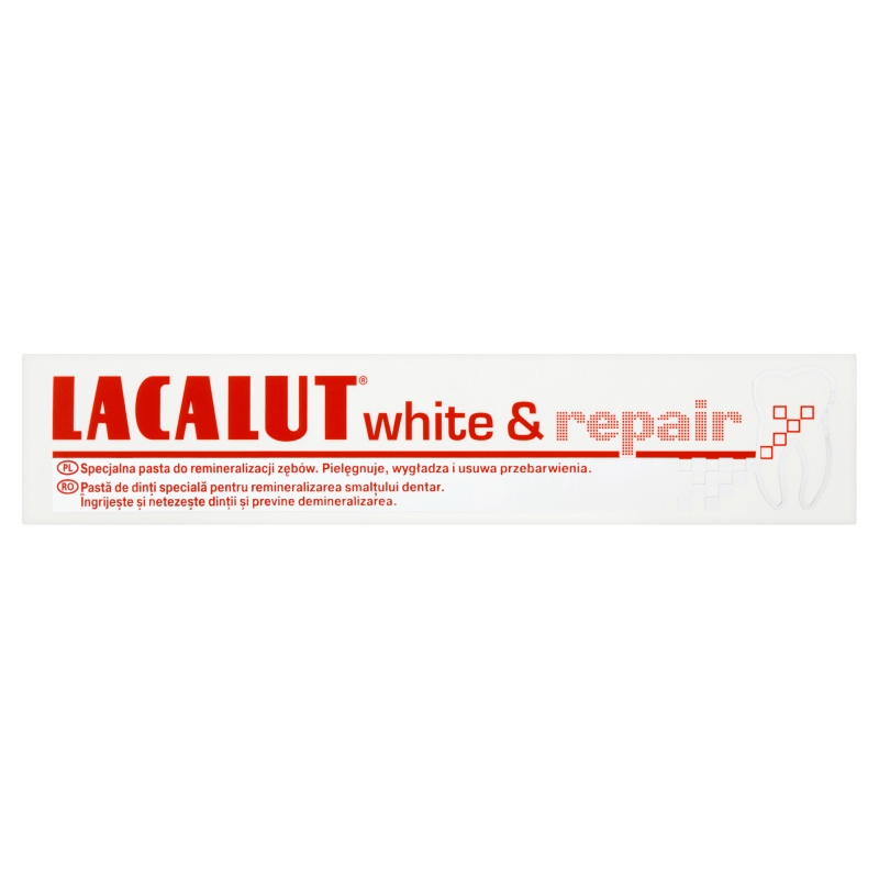 Lacalut White & Repair, pasta do zębów wybielająca, 75 ml