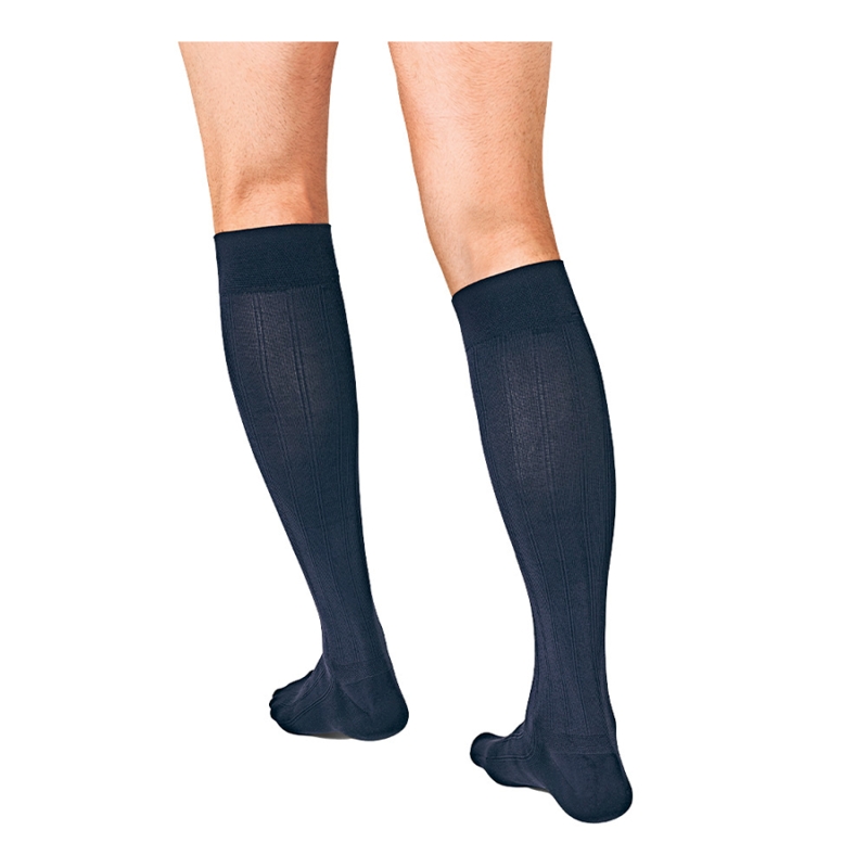 JOBST ForMen Explore, podkolanówki uciskowe dla mężczyzn CCL1 grantowe, rozmiar 2, 1 para