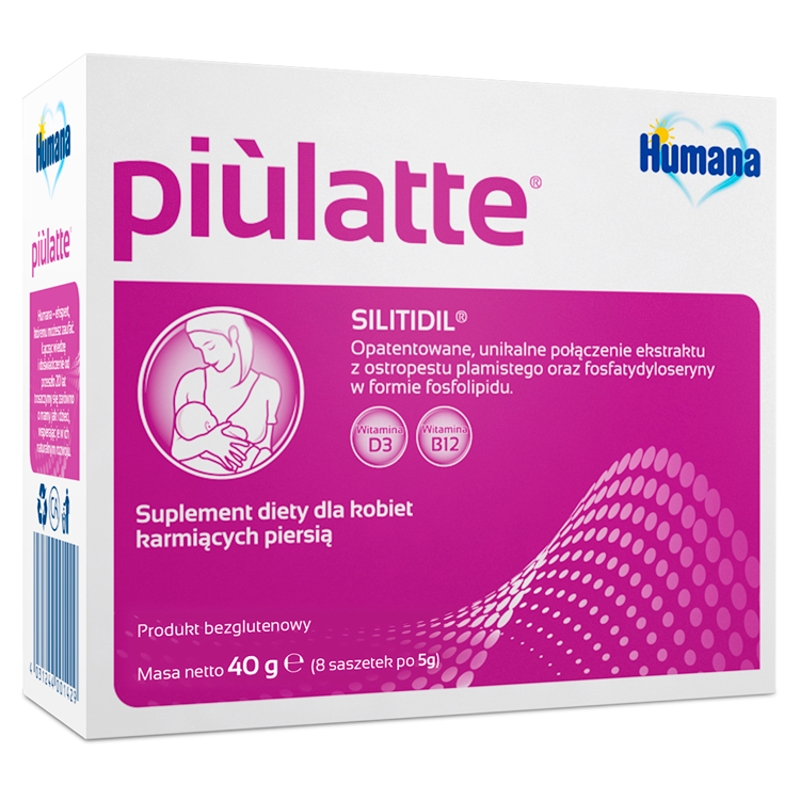 Humana Piulatte,  8 saszetek