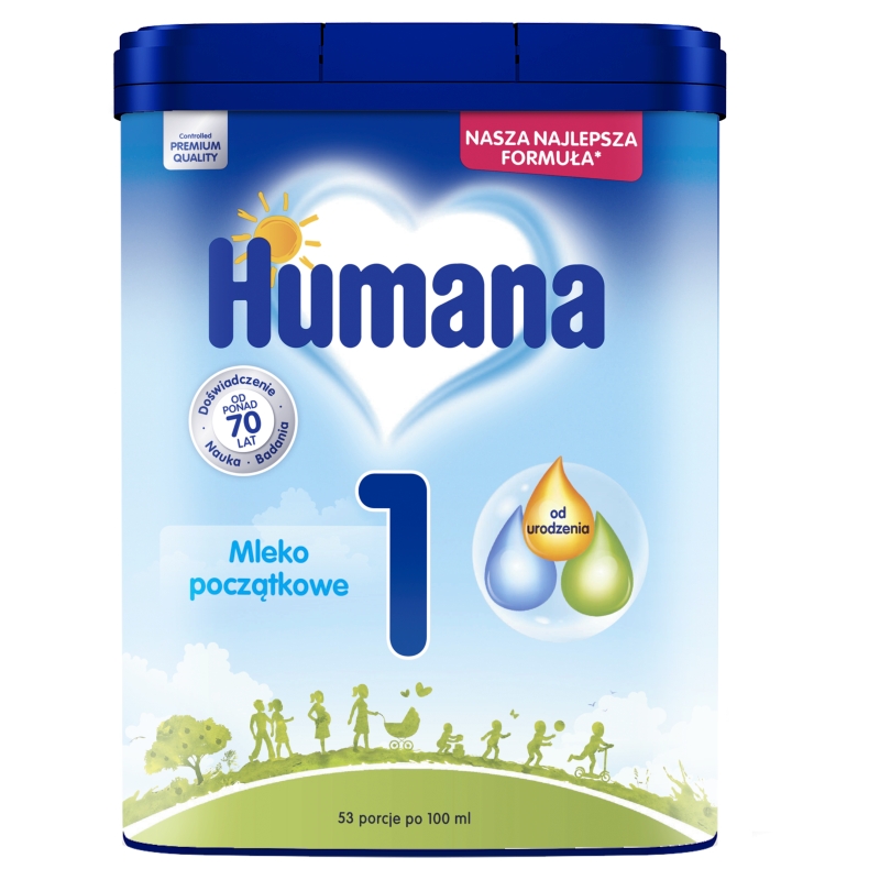 HUMANA 1 mleko początkowe, 750 g