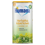 Humana Herbatka Koperkowa kompozycja kopru włoskiego, kminu i inuliny dla niemowląt, 200 g