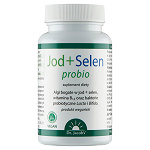 Dr. Jacob's Jod + Selen Probio kapsułki zawierające jod, selen oraz bakterie probiotyczne wspomagające prawidłowe funkcjonowanie tarczycy, 90 szt.