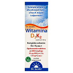 Dr. Jacob's Witamina D3K2 krople w butelce, 20 ml