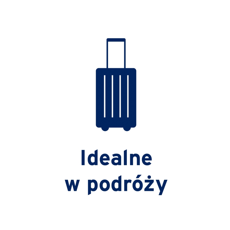 JOBST Travel, podkolanówki uciskowe dla podróżujących 15-20mmHg rozmiar 2 czarne, 1 para