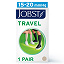 JOBST Travel, podkolanówki uciskowe dla podróżujących 15-20mmHg rozmiar 2 beż, 1 para