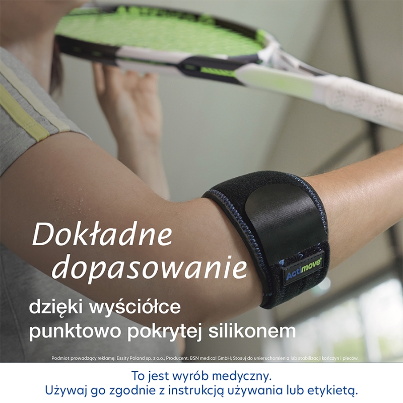 Actimove Sports Edition , opaska na łokieć z kompresem żelowym, rozmiar uniwersalny, 1 szt.