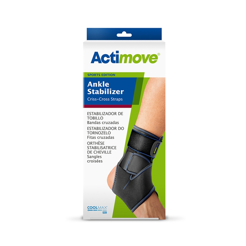 Actimove Sports Edition, stabilizator stawu skokowego ze skrzyżowanymi pasami. 1 szt.
