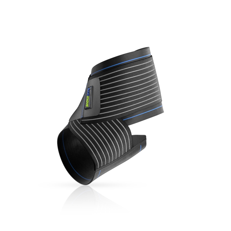 Actimove Sports Edition , stabilizator stawu skokowego z elastycznym pasem do owijania, rozmiar M, 1 szt.