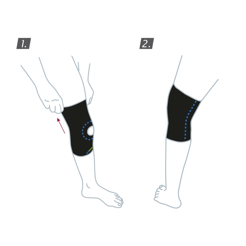 Actimove Knee Support Open Patella, orteza stawu kolanowego rozmiar L, 1 szt.