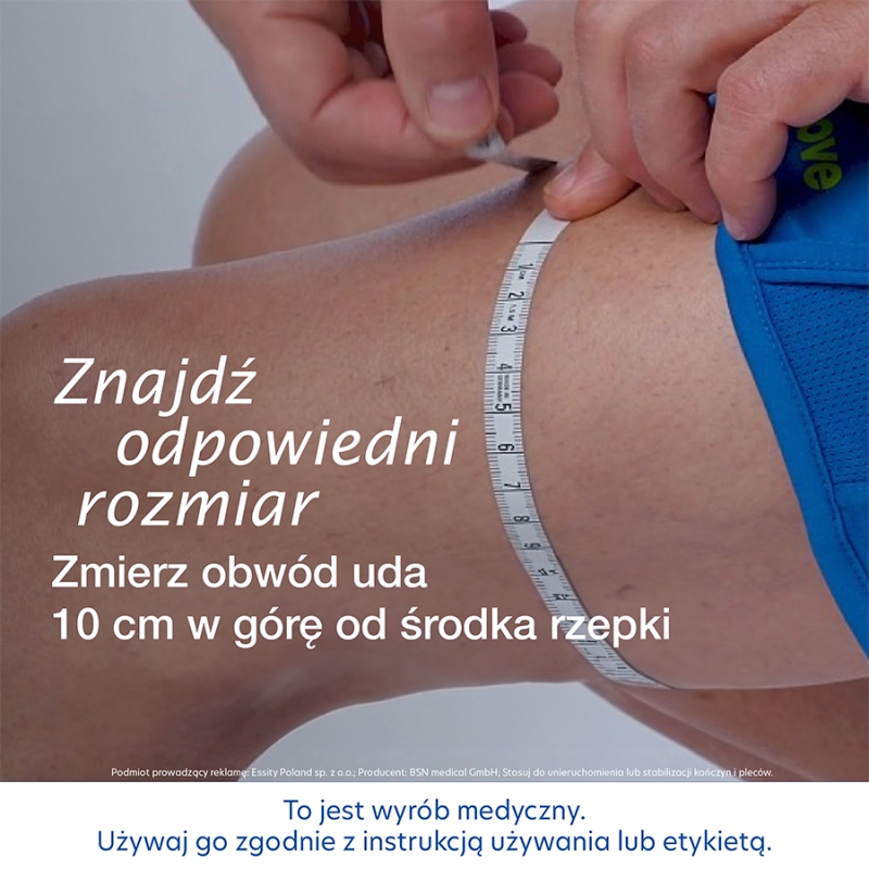 Actimove Sports Edition, orteza stawu kolanowego z odsłoniętą rzepką, rozmiar S, 1 szt.