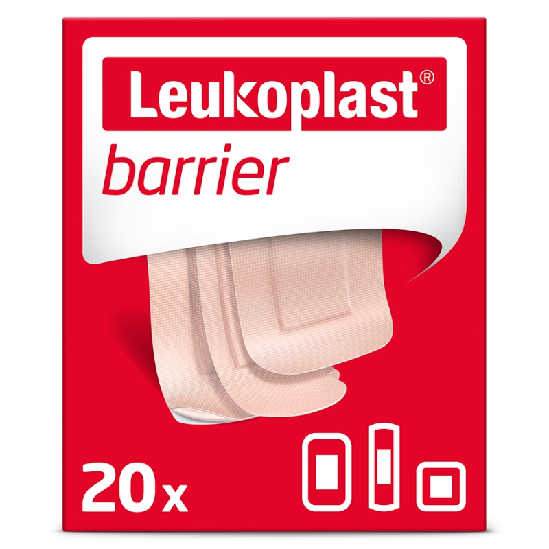 Leukoplast Barrier , plastry wodoodporne, 20 szt.