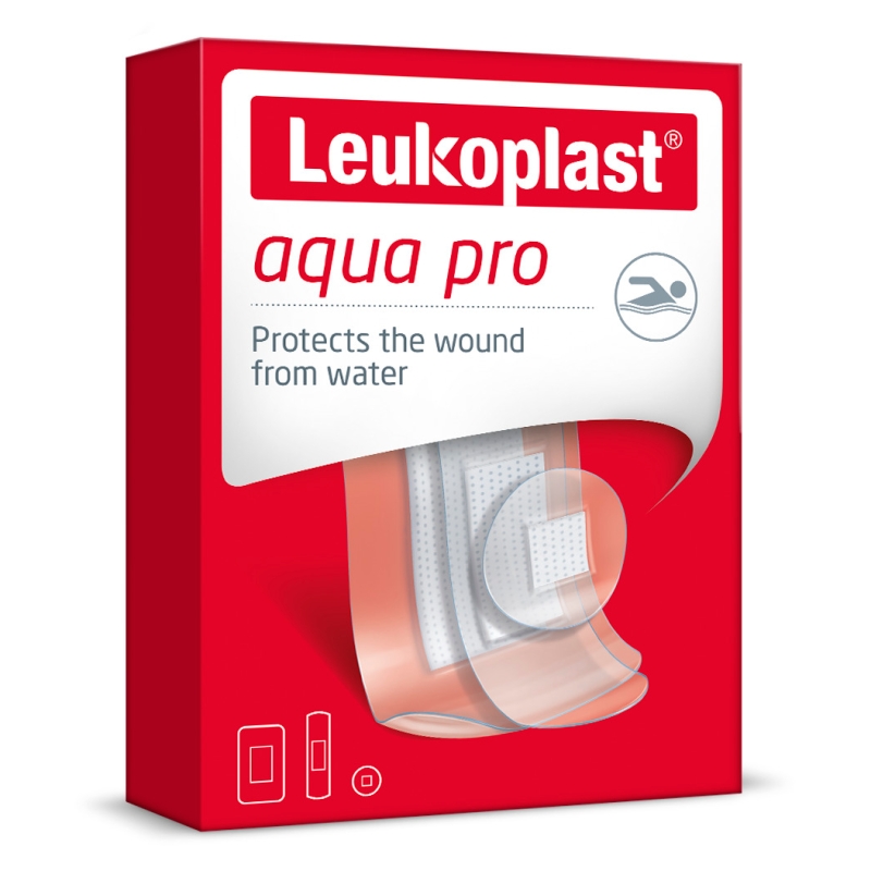 Leukoplast Aqua Pro, plastry wodoodporne, 20 szt.