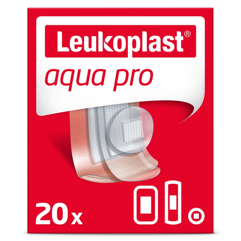 Leukoplast Aqua Pro, plastry wodoodporne, 20 szt.