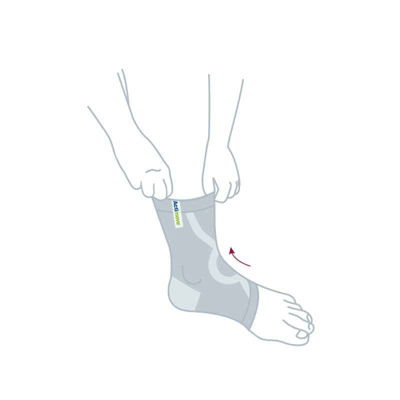 Actimove Everyday Supports, Opaska stawu skokowego, rozmiar S, 1 szt.