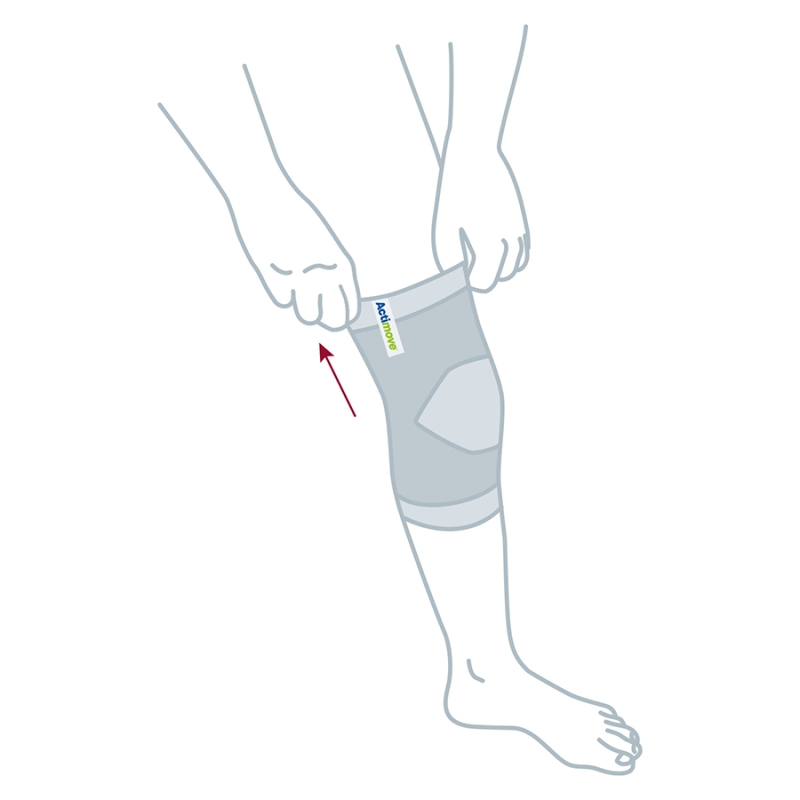 Actimove Knee Support, opaska stawu kolanowego, 1 szt.