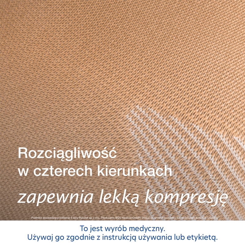 Actimove Ankle Support, opaska stawu skokowego BEIGE M, 1 szt.