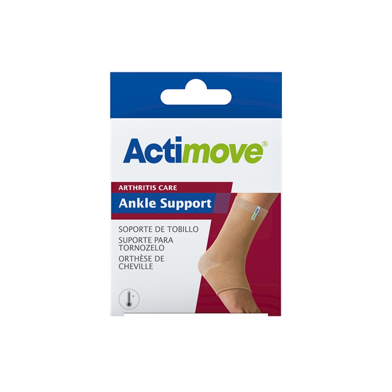 Actimove Ankle Support, opaska stawu skokowego BEIGE M, 1 szt.