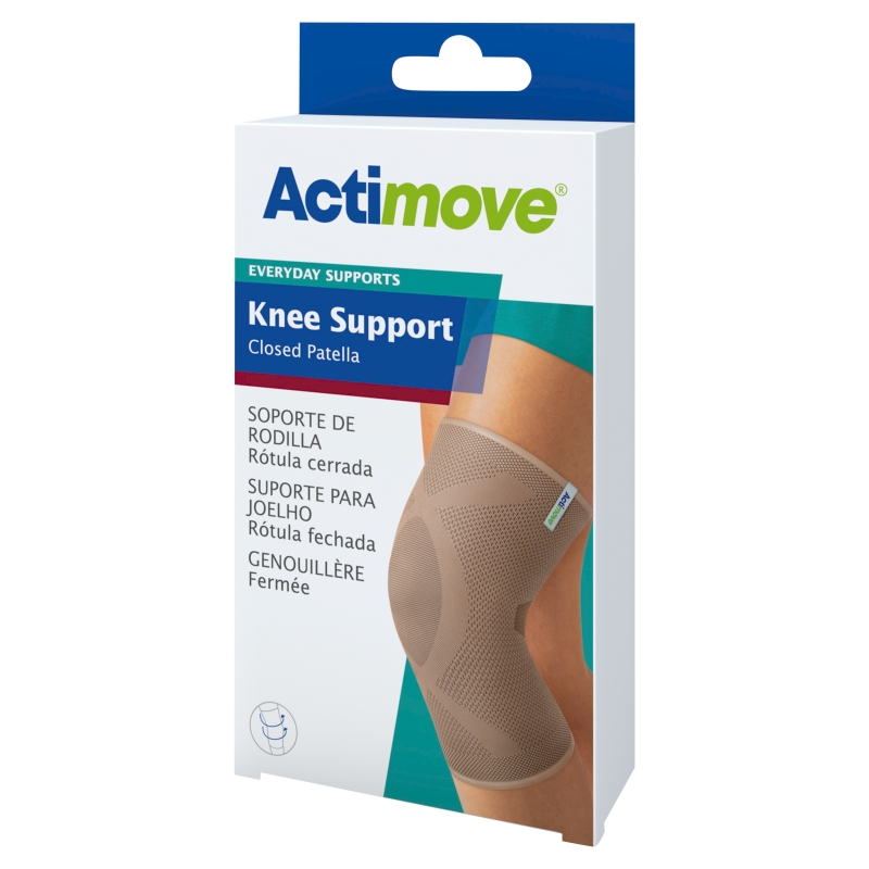Actimove Everyday Supports, opaska stabilizująca staw kolanowy z zabudowaną rzepką i 2 fiszbinami, rozmiar L, 1 szt.